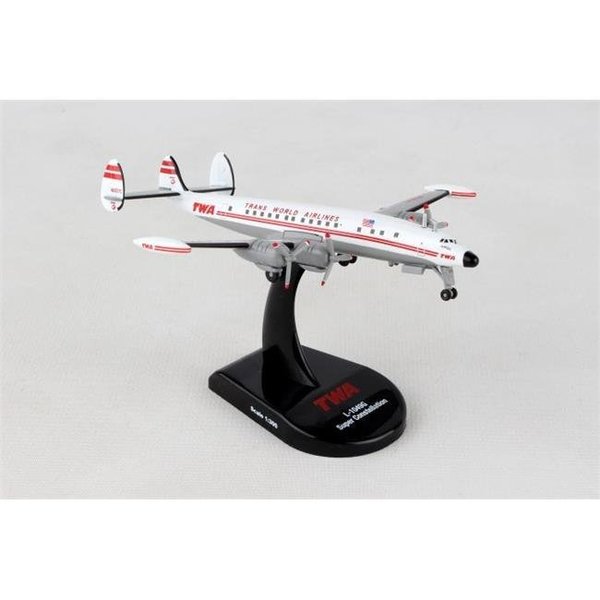 Postage Stamp Planes Postage Stamp Planes PS5806-1 TWA L1049 1-300 Diecast Airplane Model PS5806-1